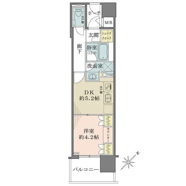 モアグランデ駒込六義園 間取図