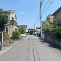 習志野市香澄３丁目 南東側前面道路１（２０２６年８月撮影）