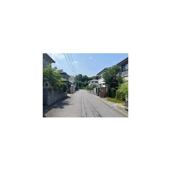 習志野市香澄３丁目 南東側前面道路２（２０２６年８月撮影）