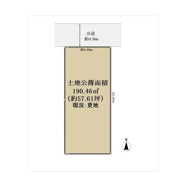 京都市北区上賀茂烏帽子ケ垣内町 間取図