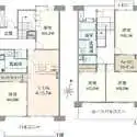 長峰杜の三番街壱号棟 間取図