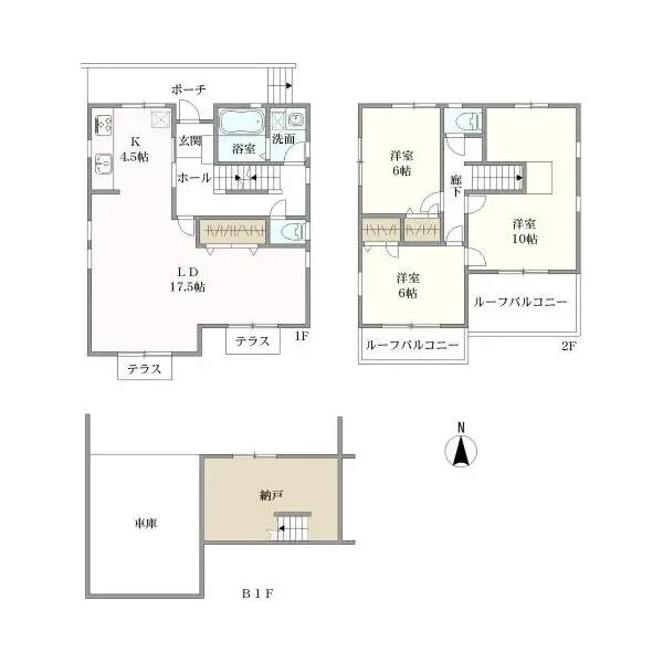 アペリオ南大沢 間取図
