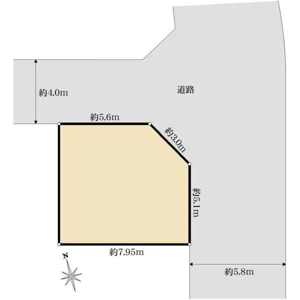 川口市南鳩ヶ谷３丁目 間取図