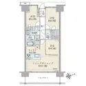 ブリリアシティ西早稲田 間取図
