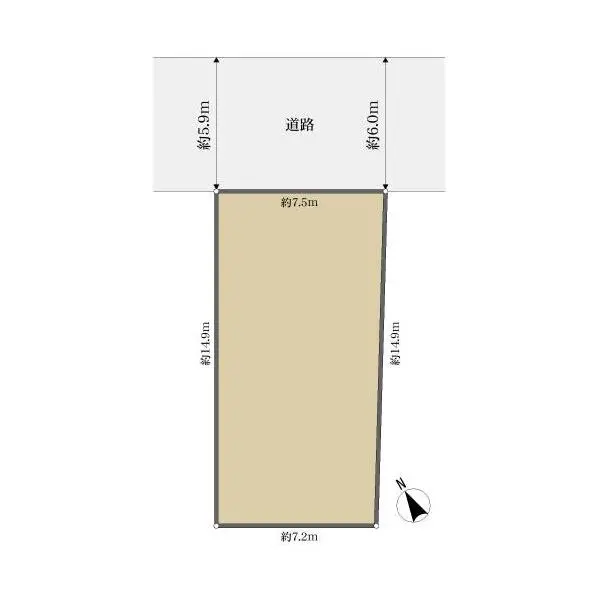 名古屋市東区矢田３丁目 間取図