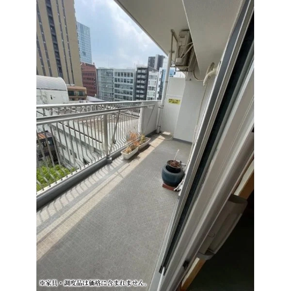 靭パークサイドコーポ バルコニー