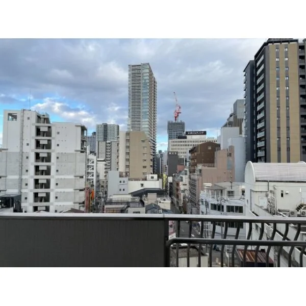 靭パークサイドコーポ バルコニーからの眺望