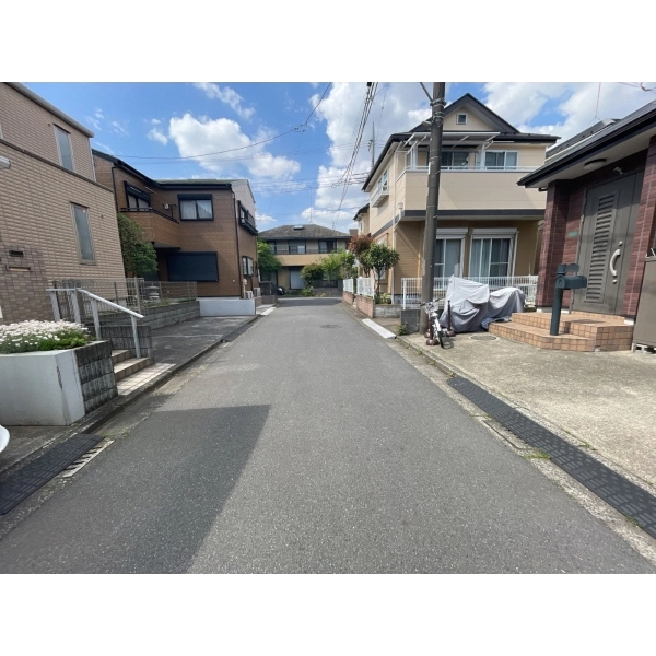 相模原市中央区陽光台５丁目 前面道路