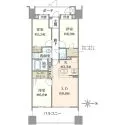 コスモ木場キャナルブリーズ 間取図