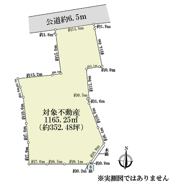 名古屋市千種区東千種台 区画図