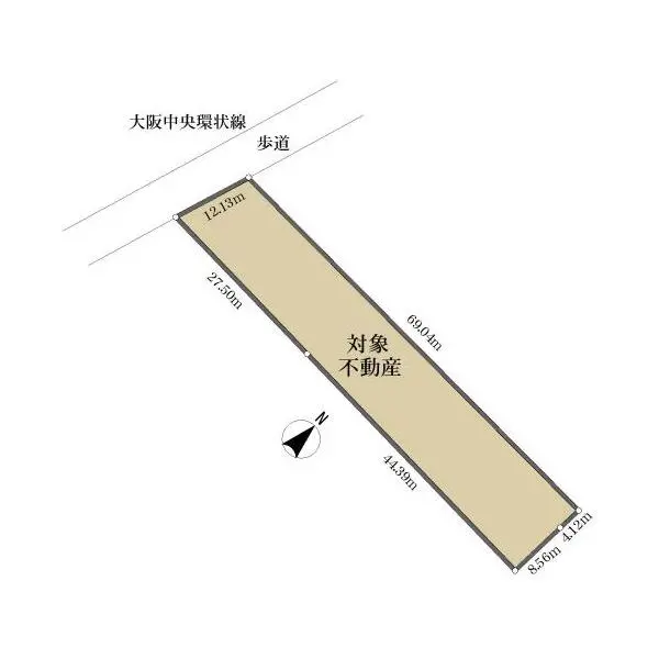 東大阪市若江南町５丁目 間取図