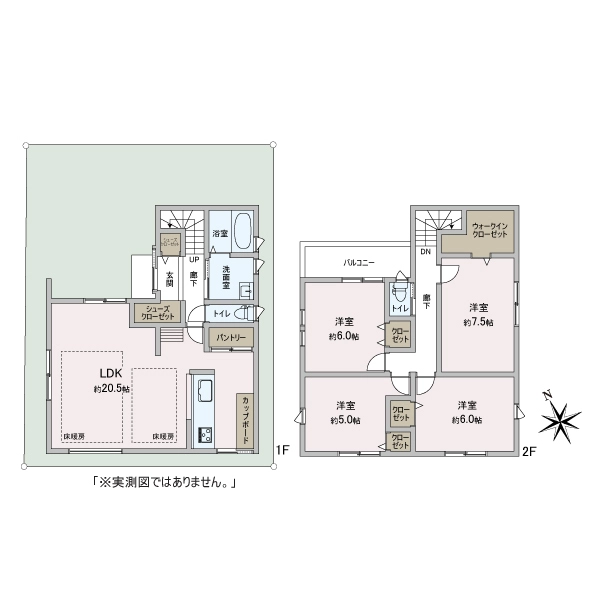 明石市朝霧町２丁目 間取図