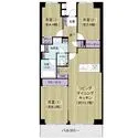 ハイラーク千葉 間取図