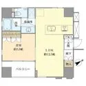 ワザック日本橋 間取図