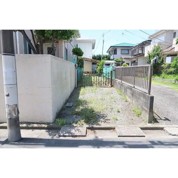 茅ヶ崎市浜須賀 販売現地（現地通路部分）