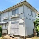 茅ヶ崎市浜須賀 販売現地（南東側から見た現況建物）