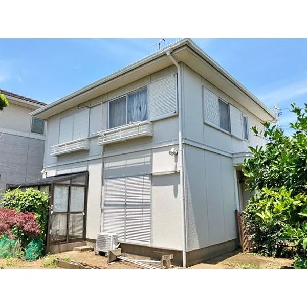 茅ヶ崎市浜須賀 販売現地（南東側から見た現況建物）