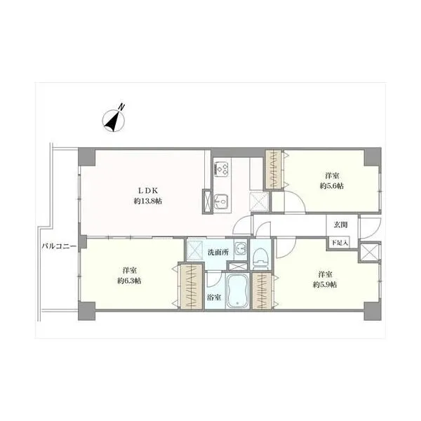 アルス成増 間取図
