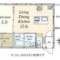 パシフィック麻布マンション 間取図