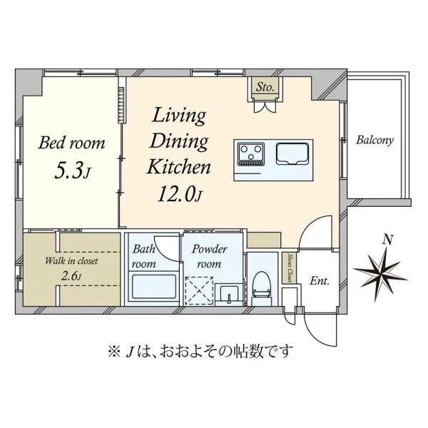 パシフィック麻布マンション 間取図