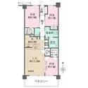 ザ・パークハウス石神井公園テラス 各洋室は5帖以上の広さがございます。