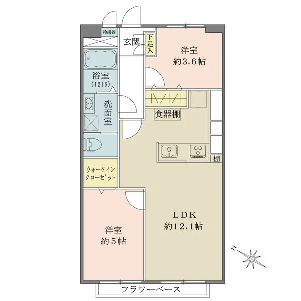 田園調布スカイハイツ 間取図