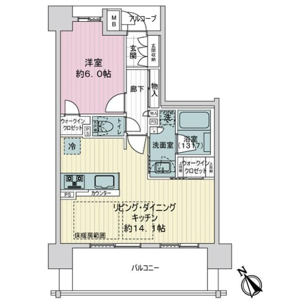 エステムプラザ千種駅前 間取図