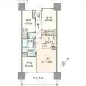 シティテラス新小岩 間取図