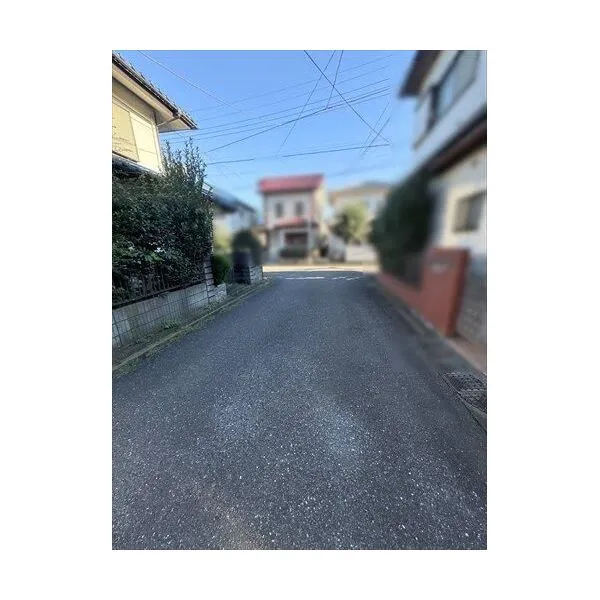 東村山市恩多町２丁目 前面道路（２０２６年１０月撮影）