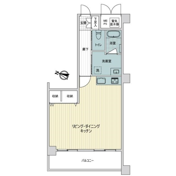 ライオンズマンション久が原 間取図