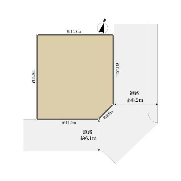 横浜市金沢区片吹 間取図