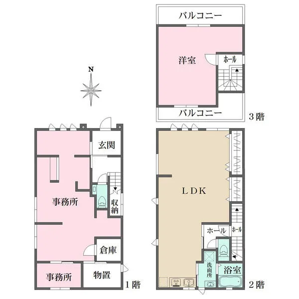 茨木市竹橋町 間取図