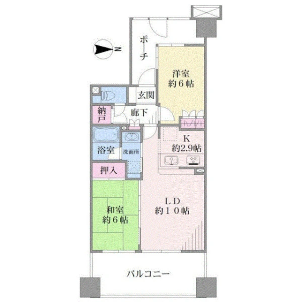 ヨコハマオールパークス　第四街区 間取図