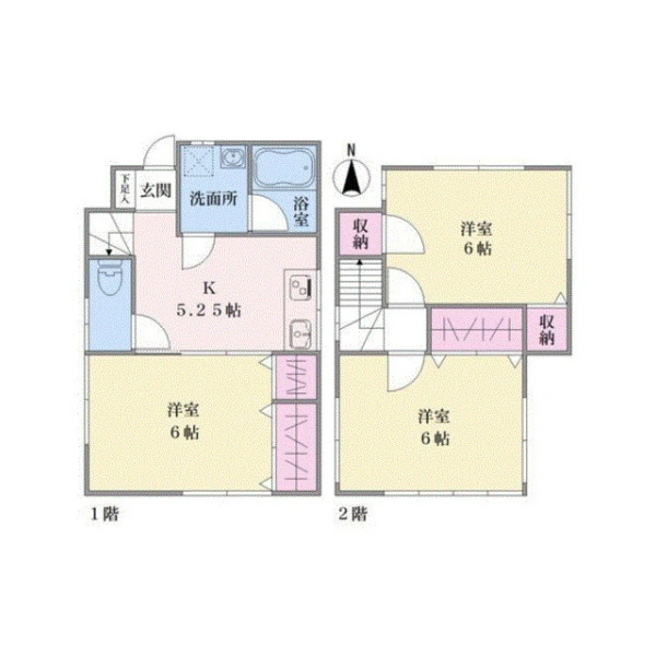 品川区豊町１丁目 間取図