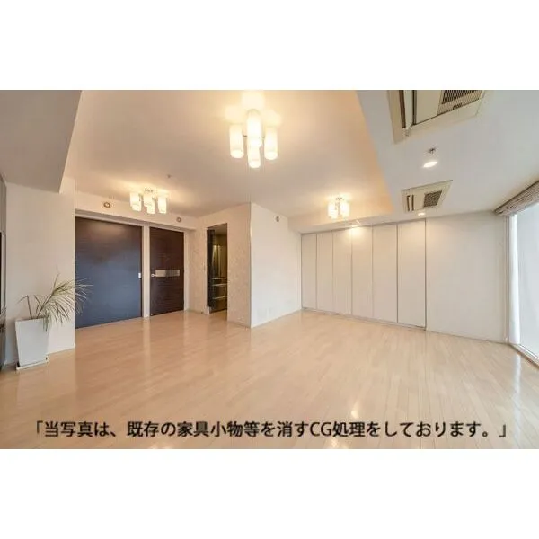 ワールドシティタワーズキャピタルタワー 当写真は既存の家具小物等を消すCG処理をしています