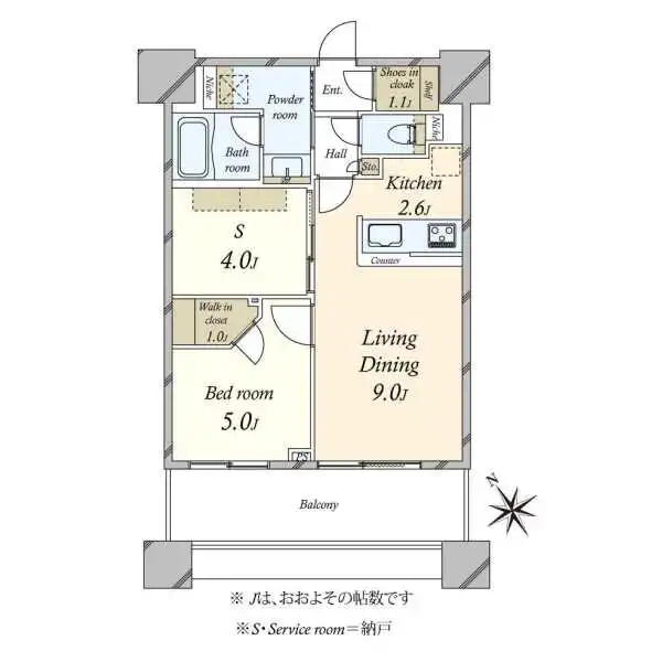 アウルタワー 間取図