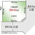 横浜市戸塚区鳥が丘 区画図