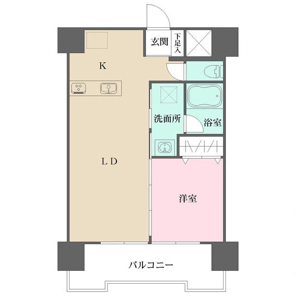 パラスト新板橋 間取図