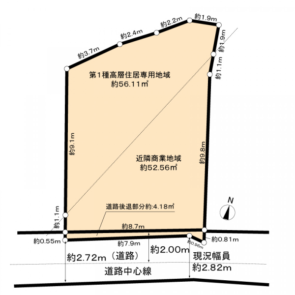 中野区中野３丁目 間取図