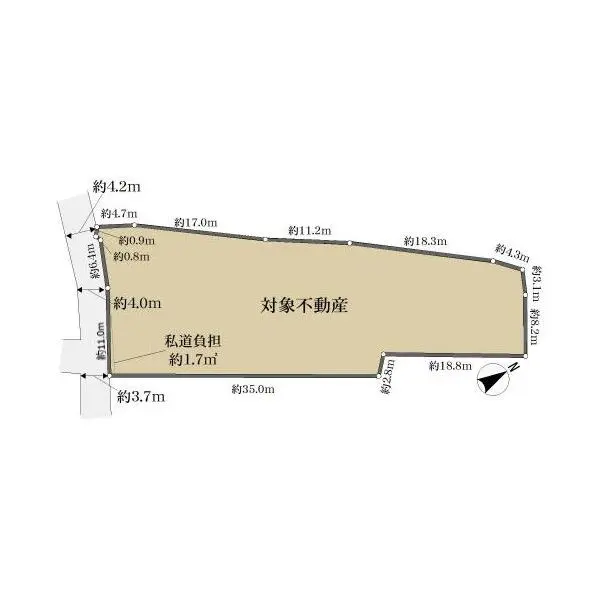 東大阪市東石切町４丁目 間取図