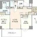 プレシス武蔵野中央 間取図