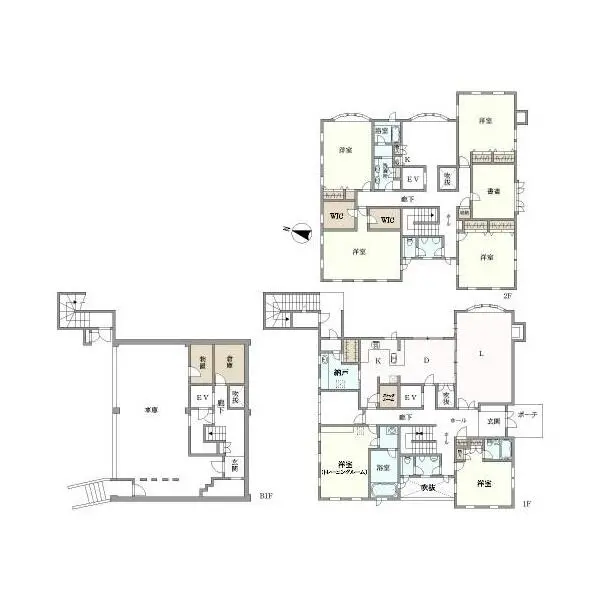 町田市つくし野２丁目 間取図