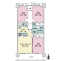 ライオンズガーデン久地 間取図