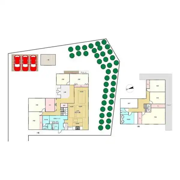 奈良市学園南２丁目 間取図