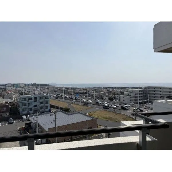 パークサイド平塚二号棟 バルコニーからの眺望!夏には花火をお楽しみいただける住戸!