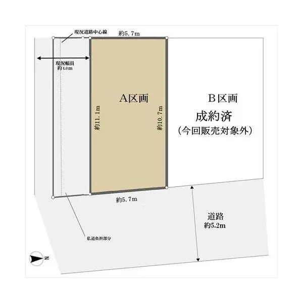 大田区北千束１丁目 間取図