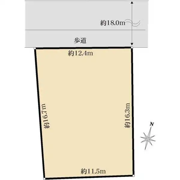 東大和市中央３丁目 間取図