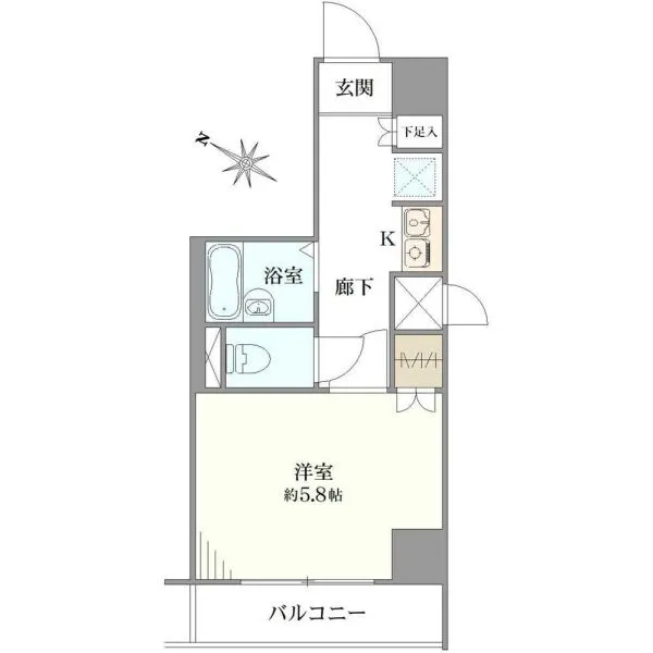 ガラ・ステージ西新宿 間取図