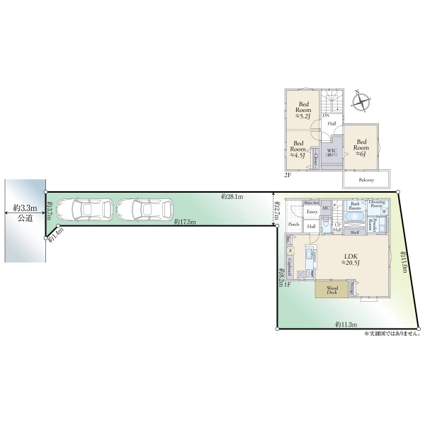 所沢市大字牛沼 間取図