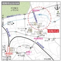 所沢市大字牛沼 現地案内図